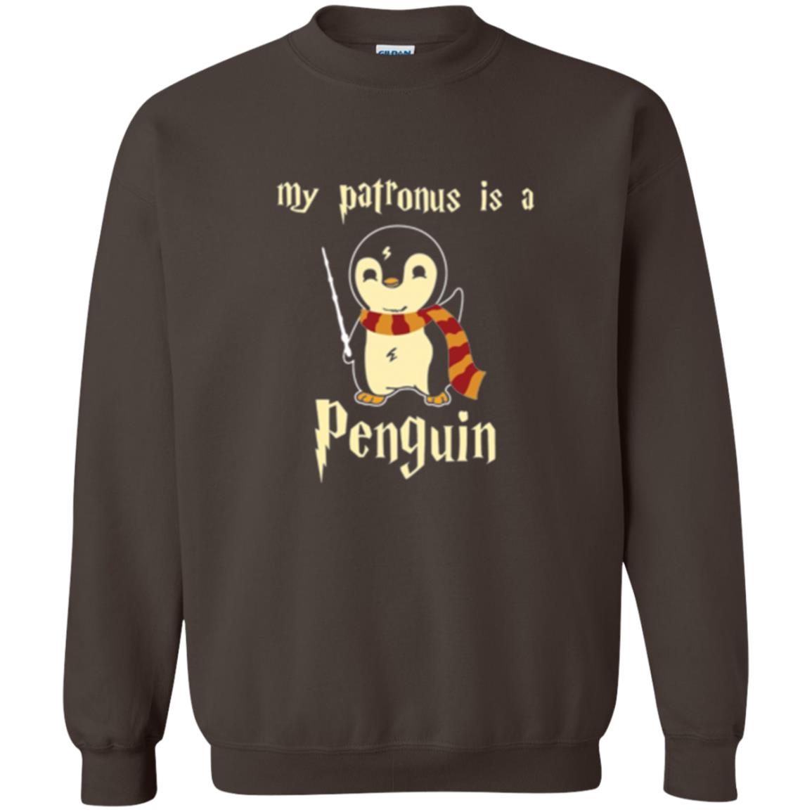 Penguin Lovers T-shirt My Patronus Is A Penguin Hot Dark Chocolate