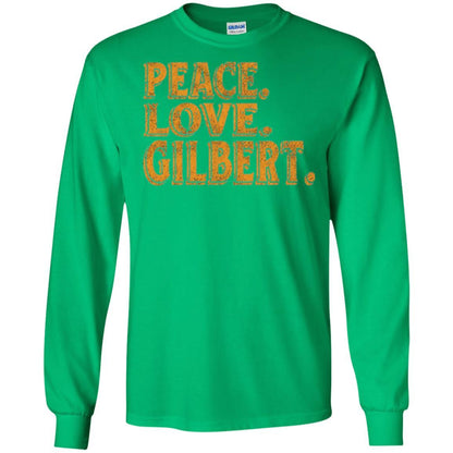 Peaceful T-shirt Peace Love Gilbert