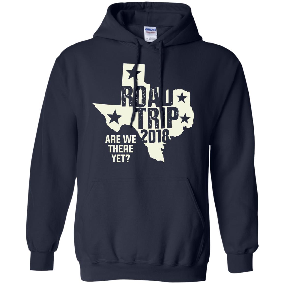 Texas Road Trip 2018 Funny Family Vacation Shirt Navy