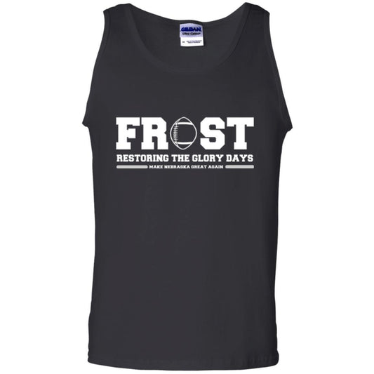 Football T-shirt Scott Frost 2018 Make Nebraska Black