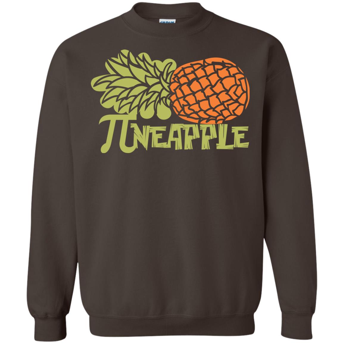 Cool Pineapple Pi Day T-shirt Dark Chocolate