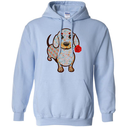 Dachshund Quilts Idea Gift Shirt For Mens Womens Light Blue
