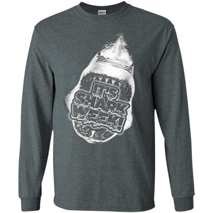 Every Day Of Shark Week T-shirt 2018 Dark Heather