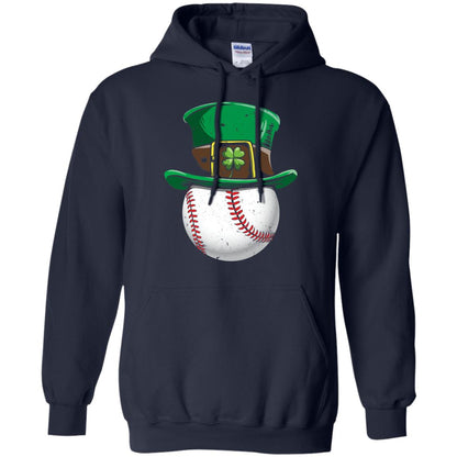 Leprechaun St. Patrick_s Day Baseball Ball T-shirt Navy