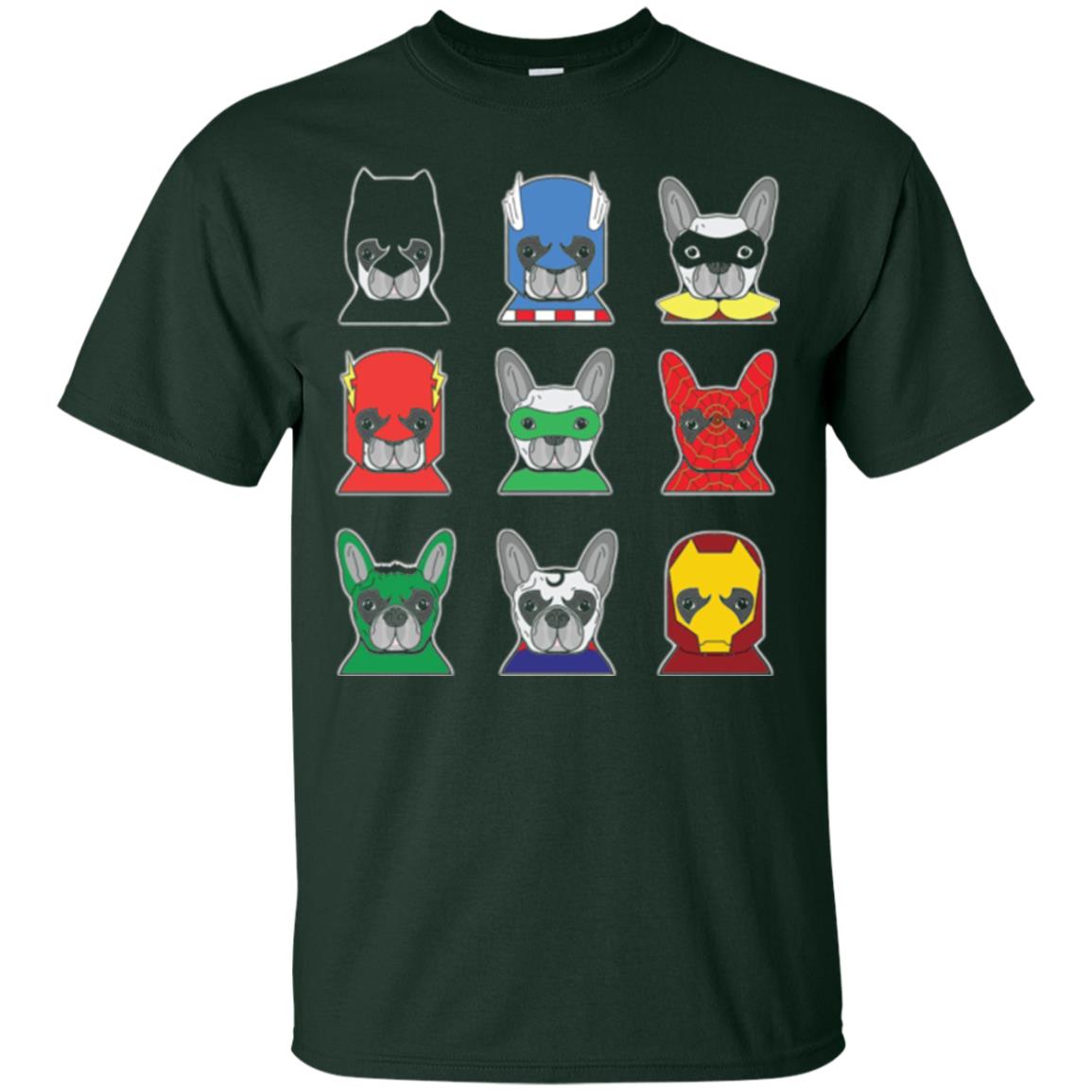 Dog Lover T Shirt Bulldog Bulldogs Heroes Forest Green