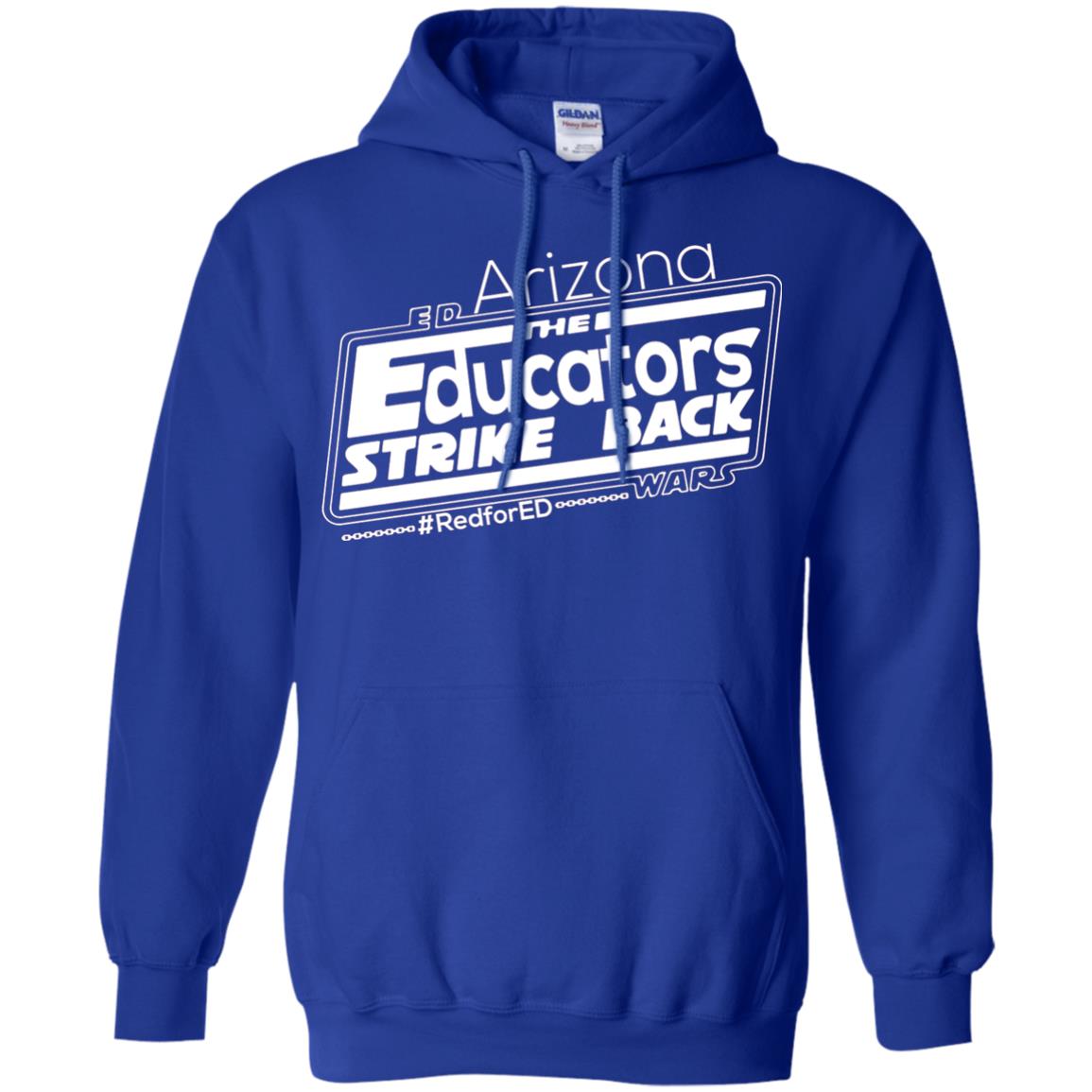 Arizona Teacher Tshirt Red For Ed Arizona The Educators Strike Back Royal
