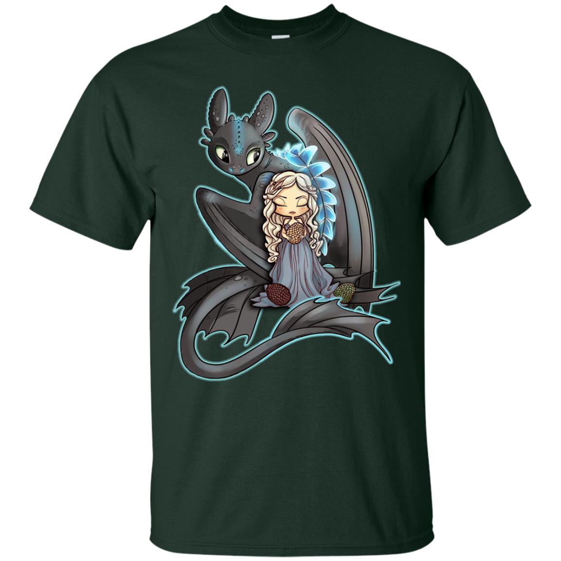 Dragon Night Fury Cartoon Shirt Forest
