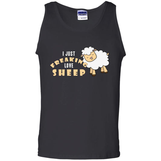 I Just Freaking Love Sheep Shirt Black