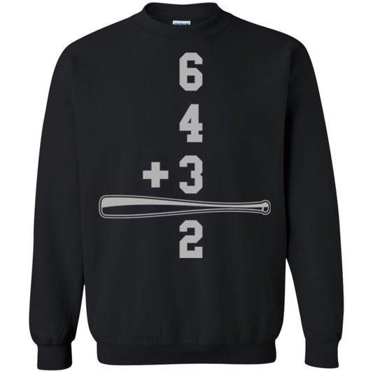 Baseball And Math Lovers T-shirt Black