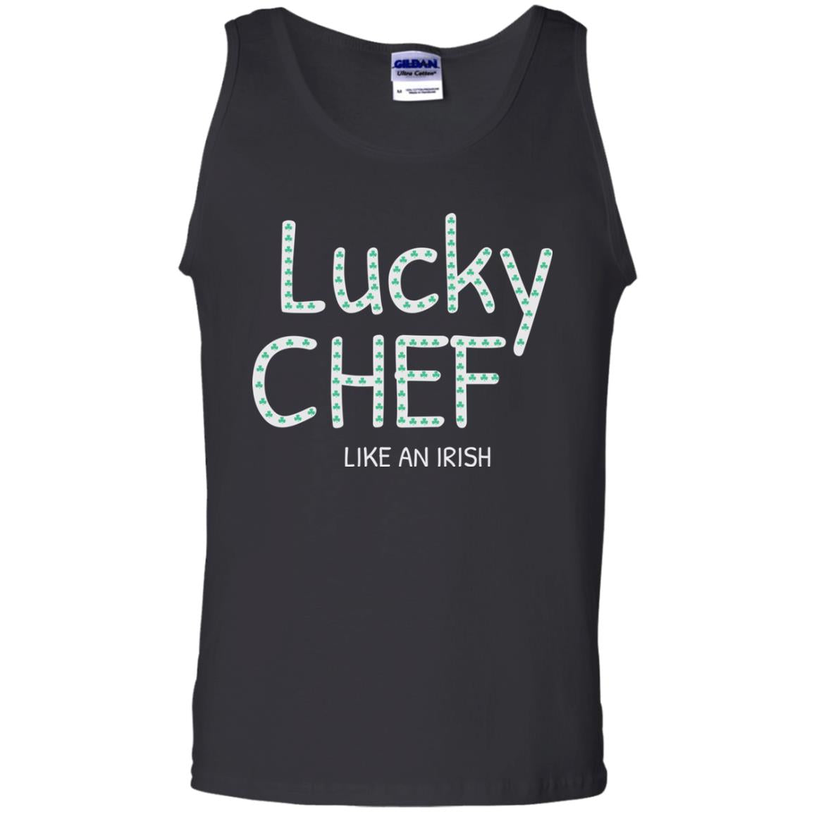 Lucky Chef Like An Irish Shamrock Saint Patrick's Day T-shirt Black