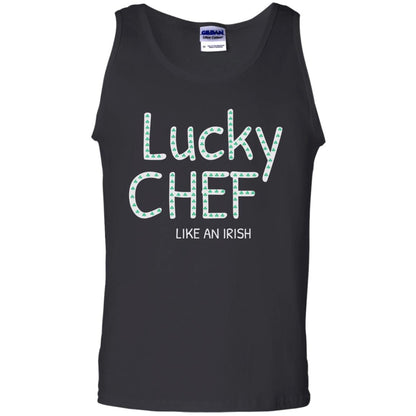 Lucky Chef Like An Irish Shamrock Saint Patrick's Day T-shirt Black