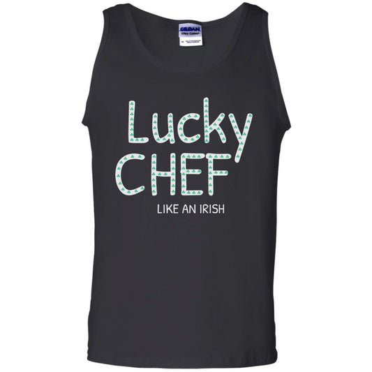 Lucky Chef Like An Irish Shamrock Saint Patrick's Day T-shirt Black