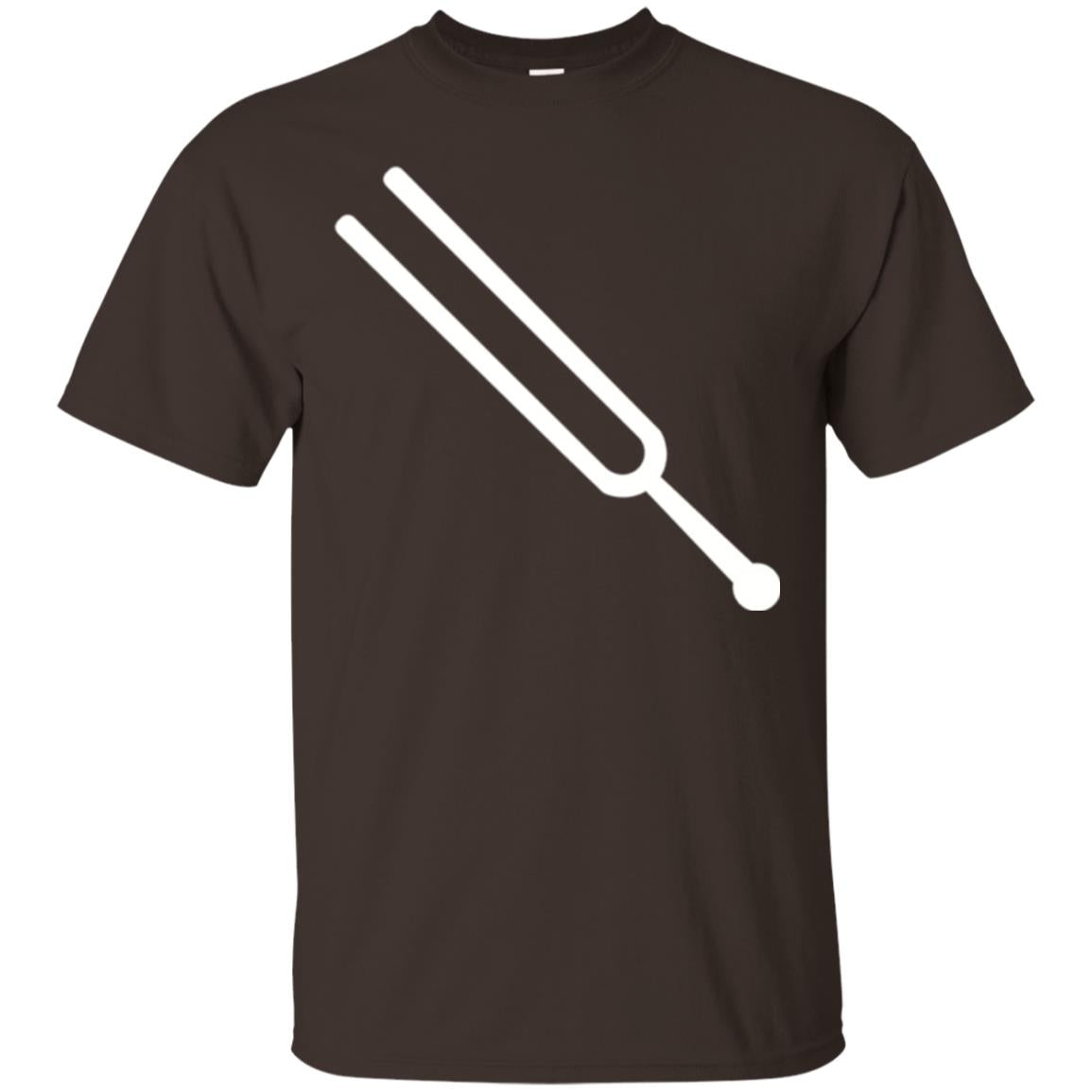 Tuning Fork T-shirt Dark Chocolate