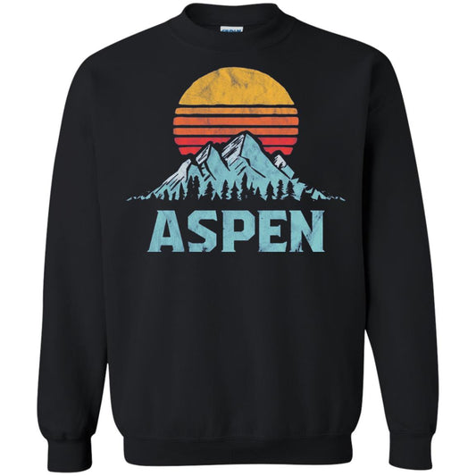 Aspen Mountain T-shirt Black