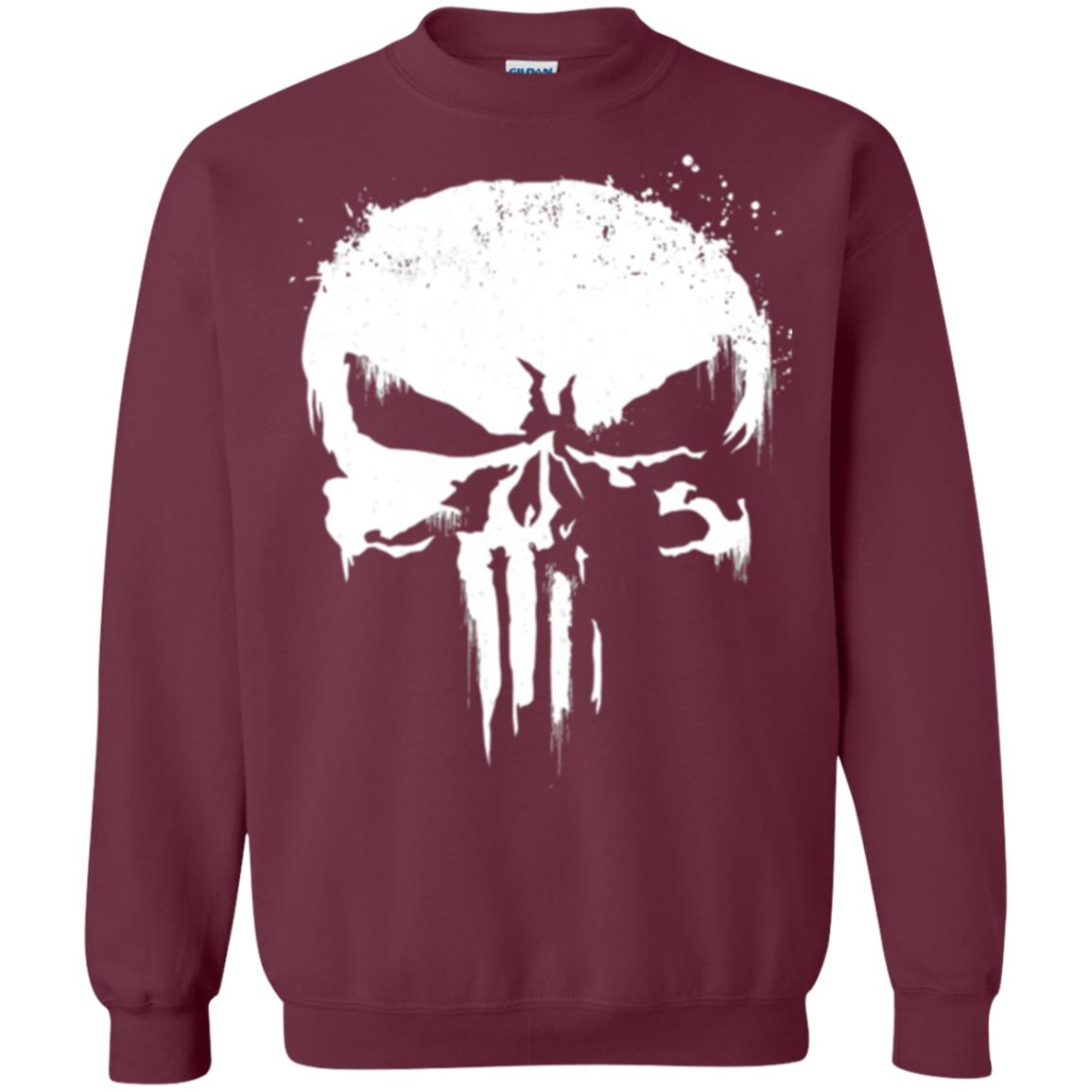 Skull T-shirt Maroon