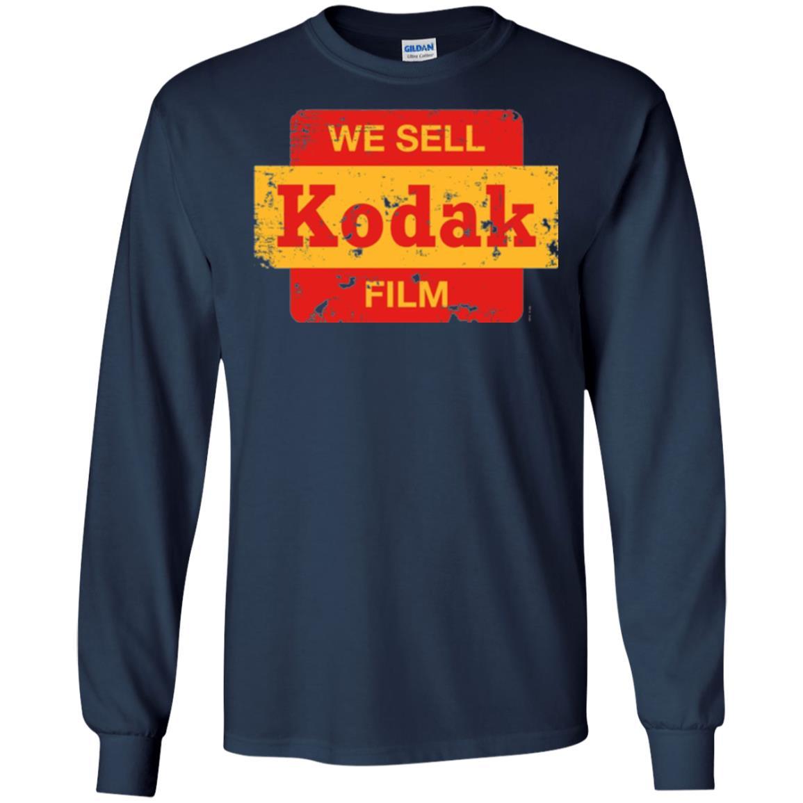 Film T-shirt Vintage We Sell Kodak Film Navy