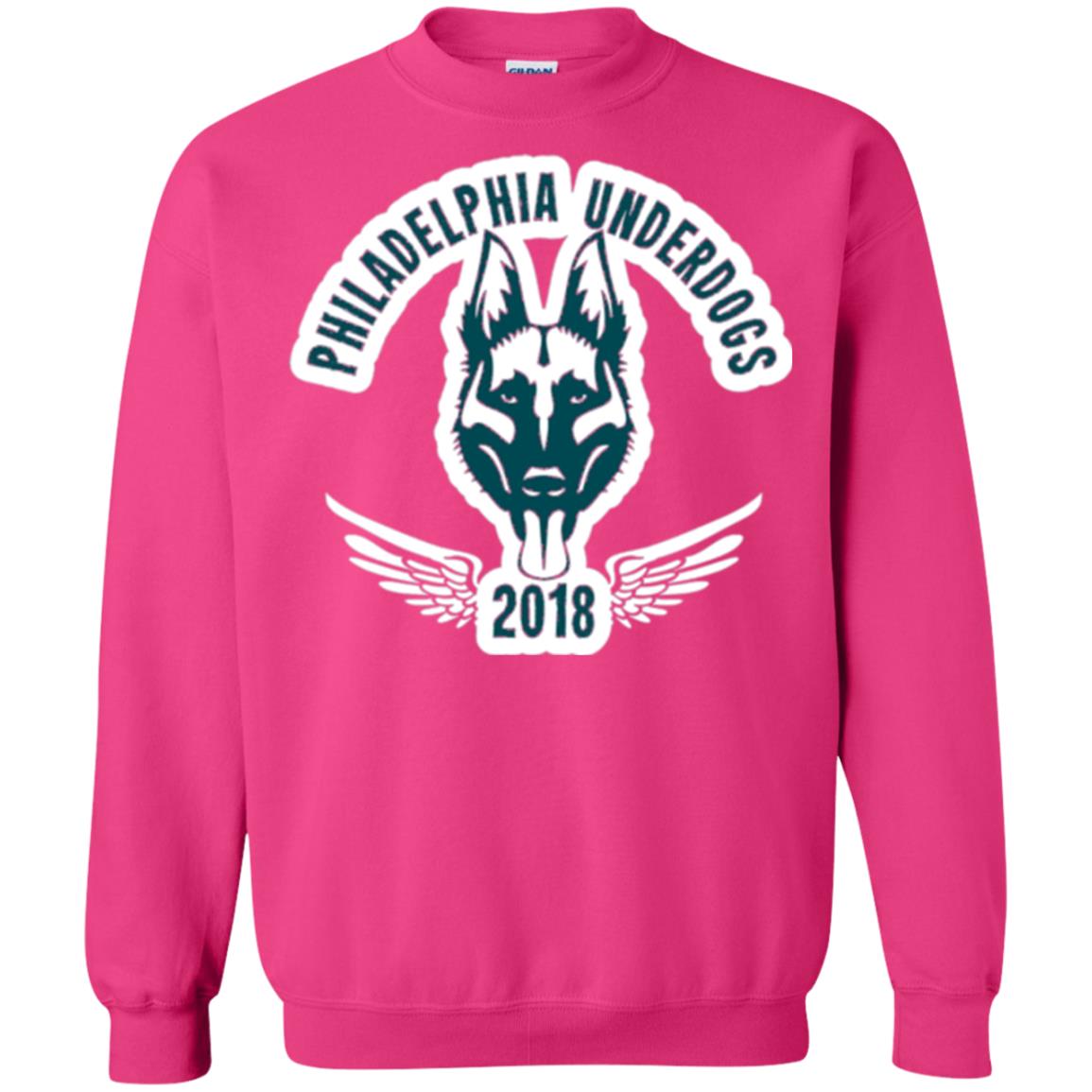 Dog Lover T-shirt Philadelphia Underdogs Heliconia