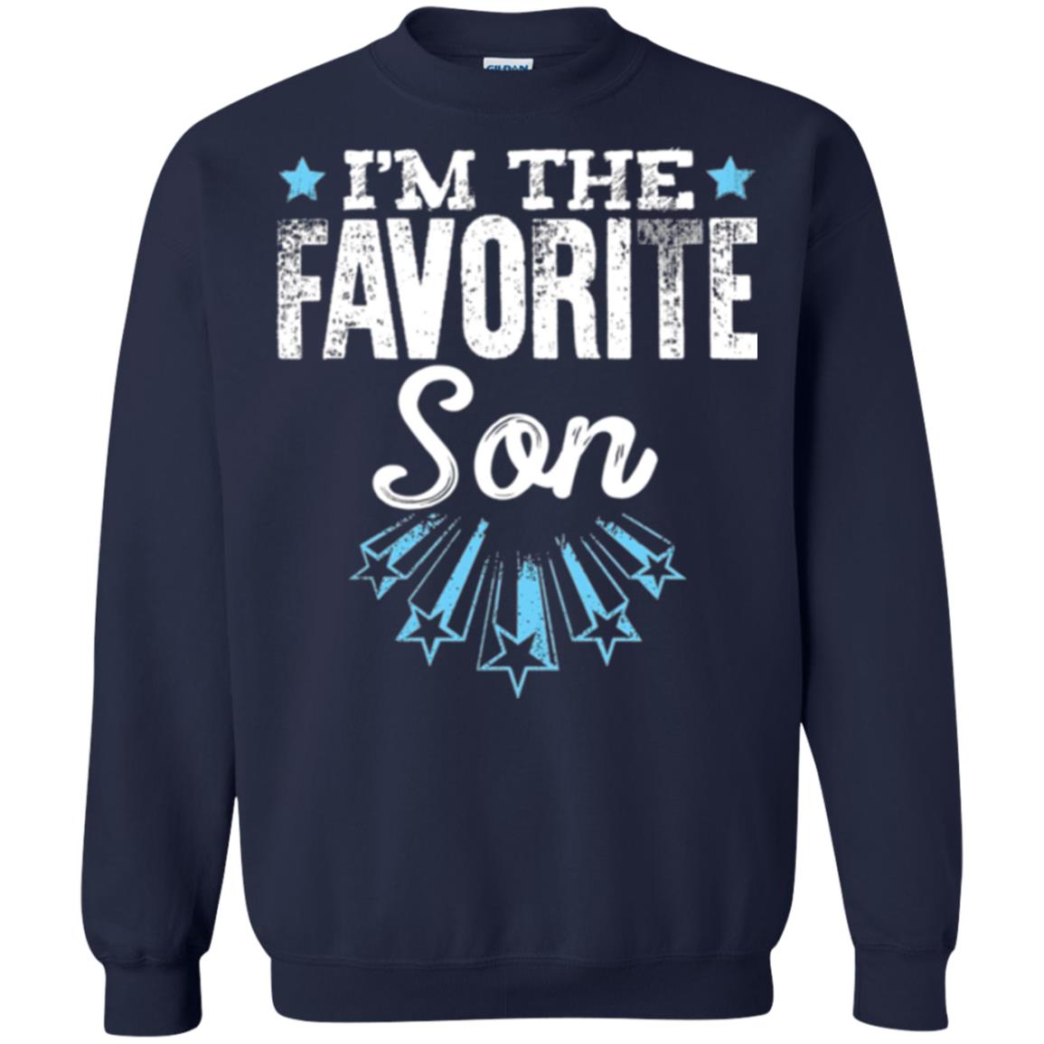 Family T-shirt I_m The Favorite Son Navy
