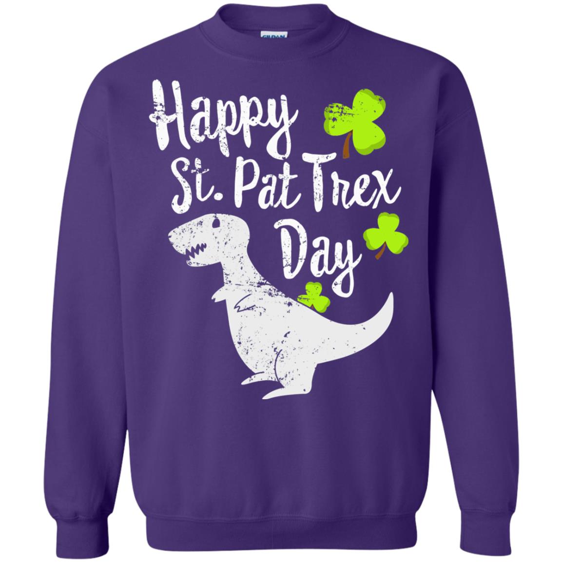 Pat T-rex Cute Stain Patricks Shirt Purple