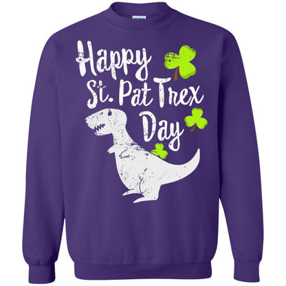 Pat T-rex Cute Stain Patricks Shirt Purple