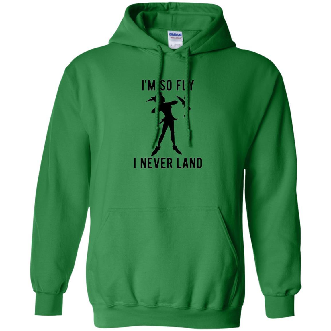 Film T-shirt Tinker Bell I'm So Fly I Never Land Irish Green