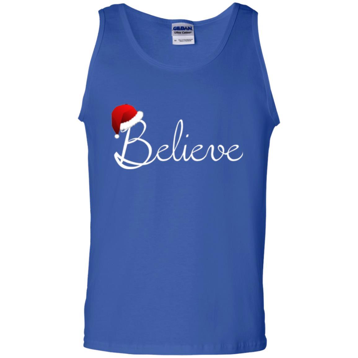 Believe Best Santa Christmas T-shirt Royal