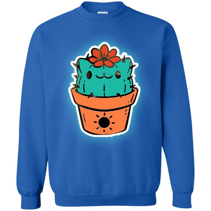 Cat Lovers T-shirt Catcus Royal