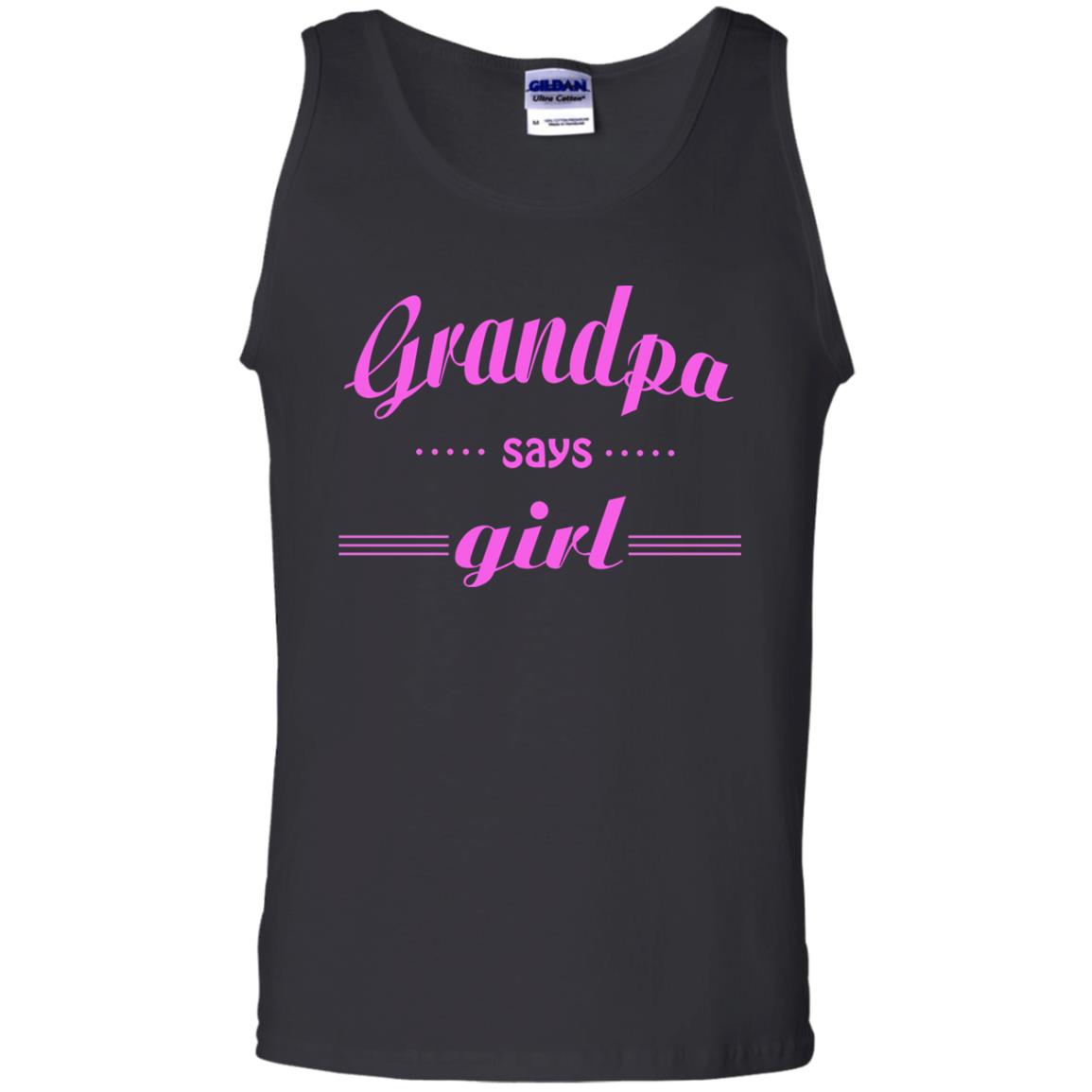 Grandpa Say Girl Shirt Black