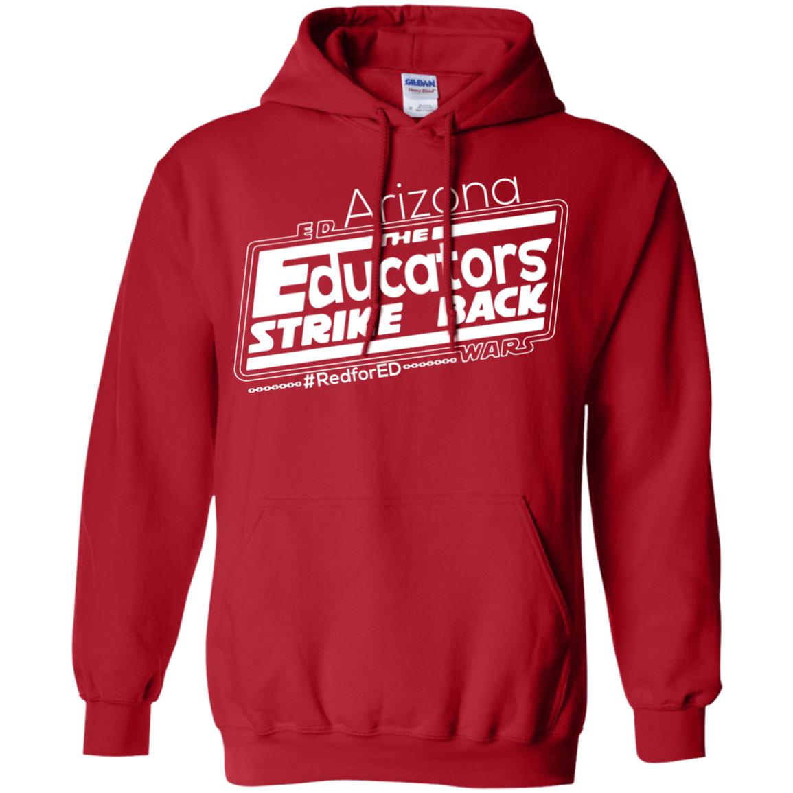 Arizona Teacher Tshirt Red For Ed Arizona The Educators Strike Back Red