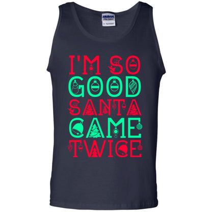 Christmas T-shirt I'm So Good Santa Cam Twice Navy