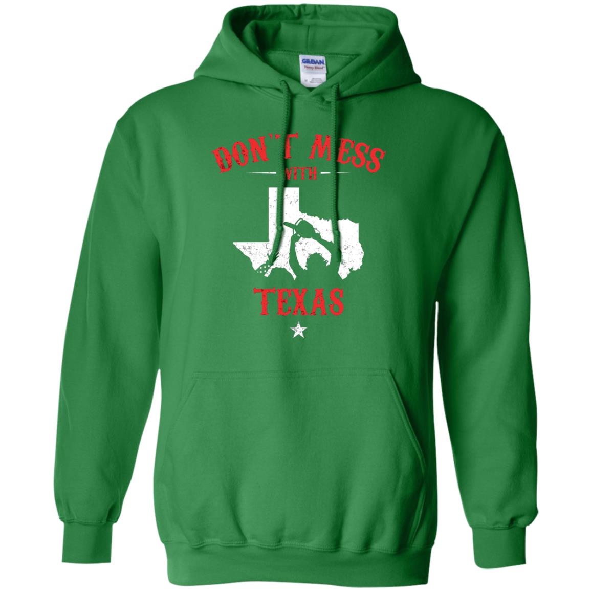 Don_t Mess With Texas Chainsaw T-shirt Irish Green