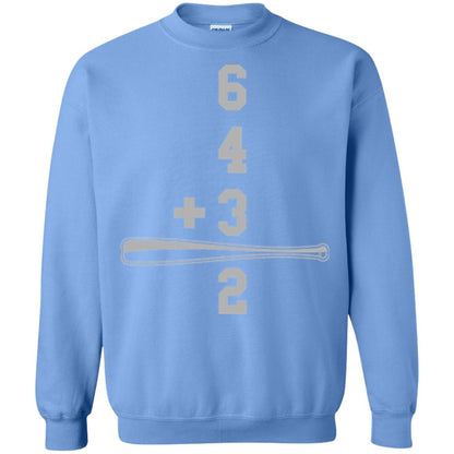 Baseball And Math Lovers T-shirt Carolina Blue