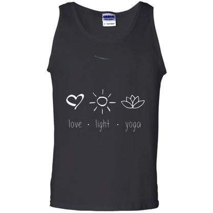 Yoga Lovers T-shirt Love Light Yoga Black