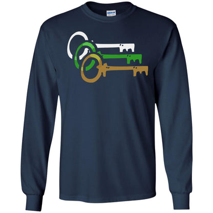 Player One Ready Keys Gamer T-shirt Navy