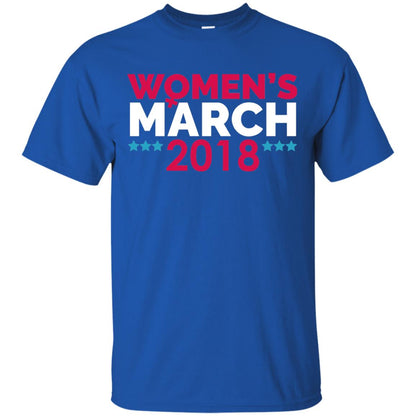 Women_s Right T-shirt Women_s March January 20 2018 Royal