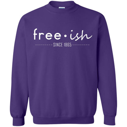 Free Ish Since 1865 Black Pride T-shirt Purple