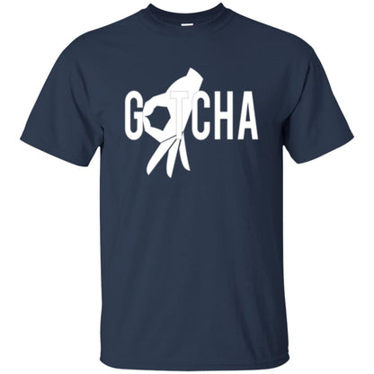 Gotcha Finger Circle Game T-shirt Navy