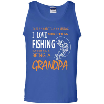 Fishing Grandpa Shirt I Love More Than Fishing Royal