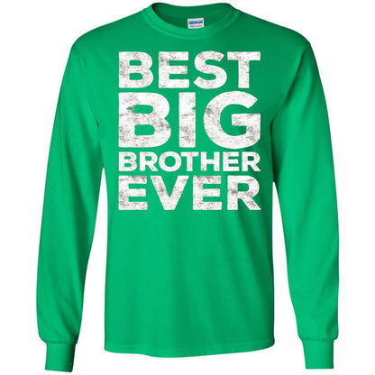 Best Big Brother Ever Family T-shirt Irish Green