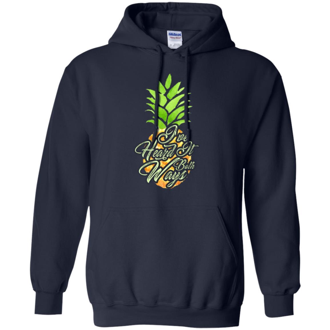Pineapple T-shirt I've Heard It Both Ways Navy