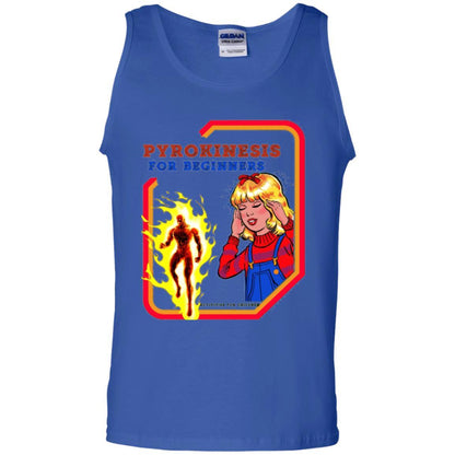Sarcastic T-shirt Pyrokinesis For Beginners Royal