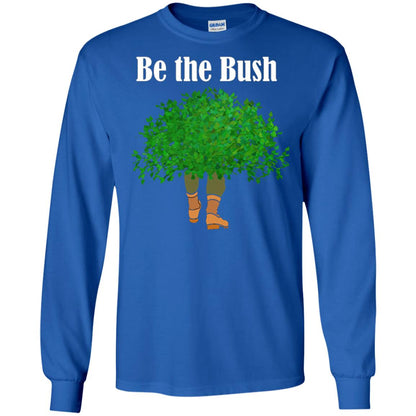 Be The Bush Camper Gamers Player Shirt Royal