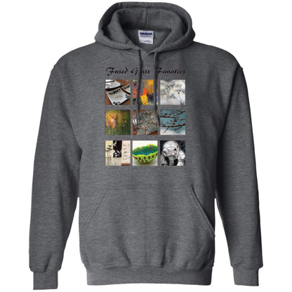 Commemorative T-shirt Fused Glass Fanatics 2018 Dark Heather