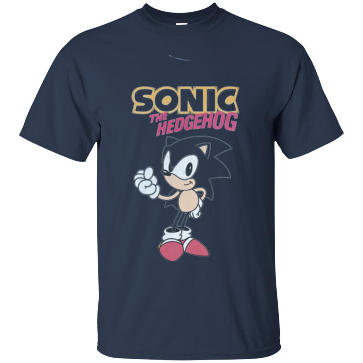 Movie T-shirt Sonic The Hedgehog Navy