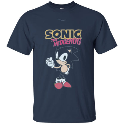 Movie T-shirt Sonic The Hedgehog Navy