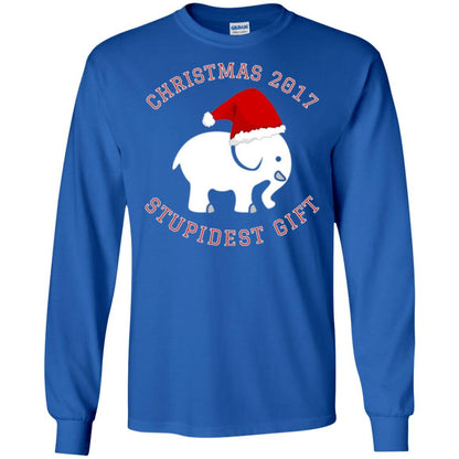 Elephant T-shirt Christmas 2017 T-shirt Royal