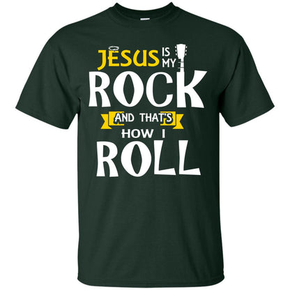 Jesus Is My Rock Christian Shirt For Rock Lover Forest