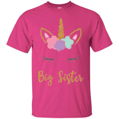 Family T-shirt Big Sister Heliconia