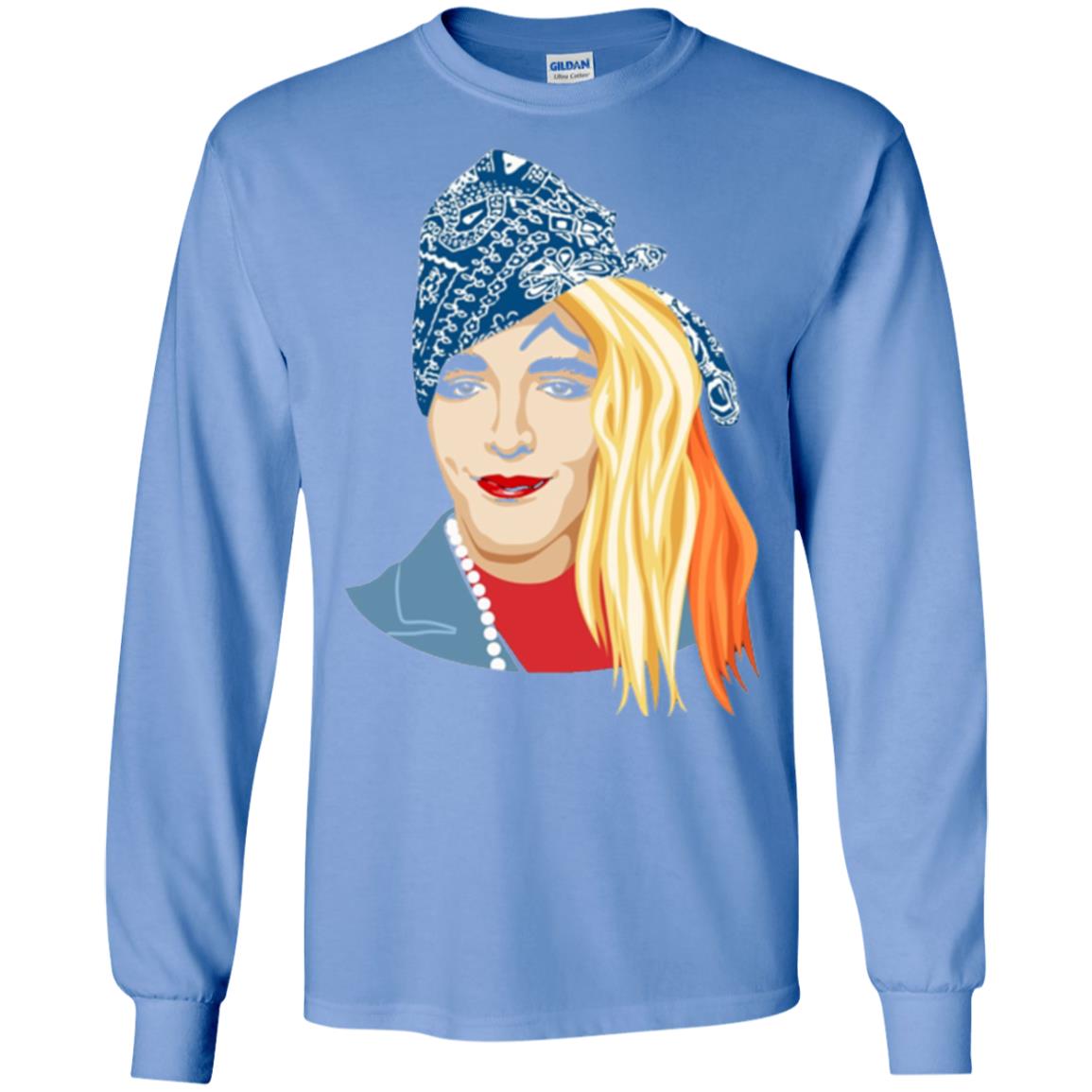 Shane Dawson Shanay Portrait T-shirt Carolina Blue
