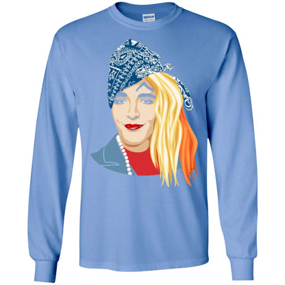Shane Dawson Shanay Portrait T-shirt Carolina Blue